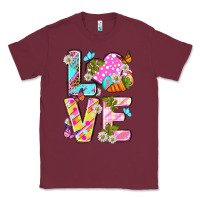 Burgundy Love Easter Classic Tee - Neo Western