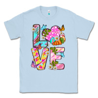Dusty Blue Love Easter Classic Tee - Neo Western