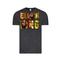 Vintage Black black king Vintage Tee - Zillion Design Studio