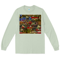Hunting Leopard Usa Flag Tumbler 4th Of July Long Sleeve Tee | Teevron