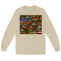 Mushroom Hunting leopard USA flag tumbler 4th of july Long Sleeve Tee - Neo Western