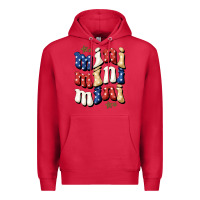 Cardinal American mini Premium Hoodie - NancyCooperArtShop