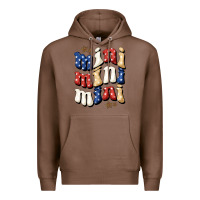 Chestnut American mini Premium Hoodie - NancyCooperArtShop