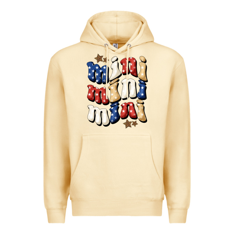 American Mini Premium Hoodie by NancyCooperArtShop | Teevron