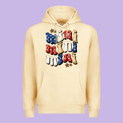 American Mini Premium Hoodie Designed By Nancycooperartshop