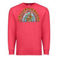 Cardinal western easter rainbow Premium Sweatshirt - Jasminsmagicworld