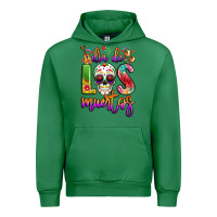 Emerald dia de los muertos Urban Hoodie - LillyAllenDesigns