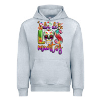 Heather Grey dia de los muertos Urban Hoodie - LillyAllenDesigns