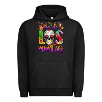 Pigment Black dia de los muertos Urban Hoodie - LillyAllenDesigns