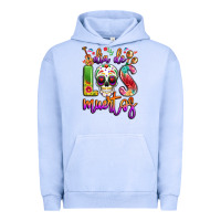 Pigment Grape Ice dia de los muertos Urban Hoodie - LillyAllenDesigns
