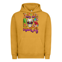 Pigment Peanut Butter dia de los muertos Urban Hoodie - LillyAllenDesigns