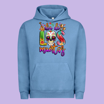Dia De Los Muertos Urban Hoodie Designed By Lillyallendesigns