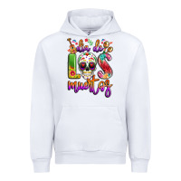 White dia de los muertos Urban Hoodie - LillyAllenDesigns