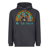 Smoke he has risen rainbow Heavyweight Hoodie - AdoDesignShop