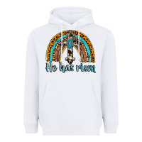 White he has risen rainbow Heavyweight Hoodie - AdoDesignShop
