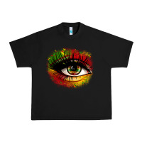Black juneteenth eye Urban Heavy Tee - Zillion Design Studio
