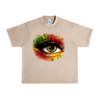 French Oak juneteenth eye Urban Heavy Tee - Zillion Design Studio