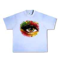 Grape Ice juneteenth eye Urban Heavy Tee - Zillion Design Studio
