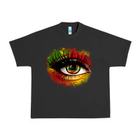 Pigment Black juneteenth eye Urban Heavy Tee - Zillion Design Studio