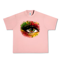 Salmon juneteenth eye Urban Heavy Tee - Zillion Design Studio