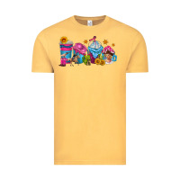 Vintage Mustard cowgirl coffee cups Vintage Tee - texasbilliewilder