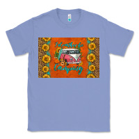 Colony Blue i'd rather be camping skinny metal can holder Classic Tee - HRA Design Shop