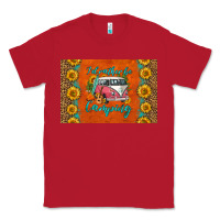 Red i'd rather be camping skinny metal can holder Classic Tee - HRA Design Shop