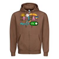 Chestnut holiday mode on Zipper Hoodie - AdoDesignShop