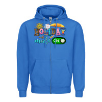 Holiday Mode On Zipper Hoodie | Teevron