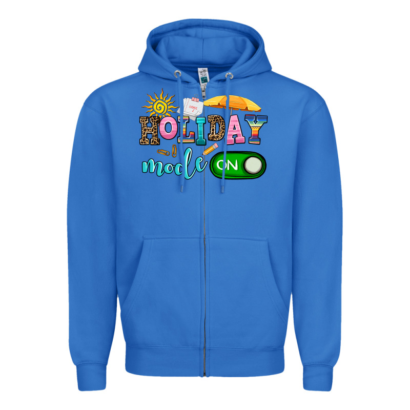 Holiday Mode On Zipper Hoodie by AdoDesignShop | Teevron