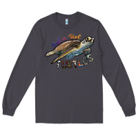 Smoke just a girl who loves turtles Long Sleeve Tee - SublimationCraftShop