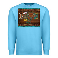 Ocean Blue western nurse love tumbler Premium Sweatshirt - BarkalooDesign
