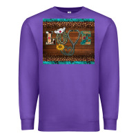 Purple western nurse love tumbler Premium Sweatshirt - BarkalooDesign