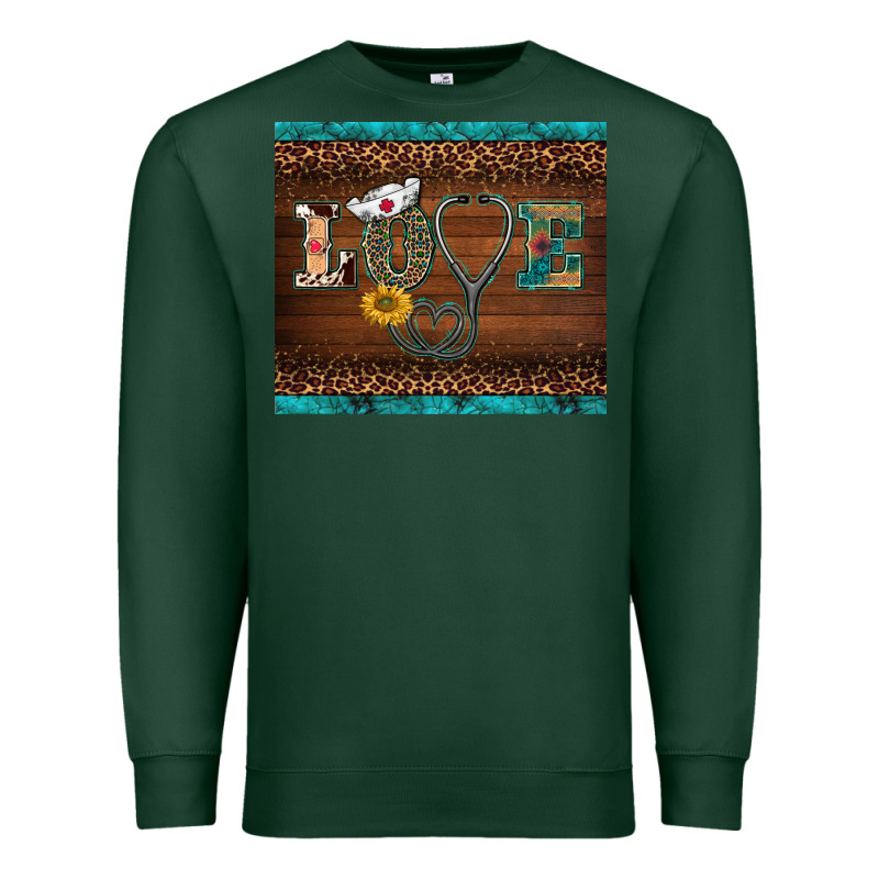 Western Nurse Love Tumbler Premium Sweatshirt by BarkalooDesign | Teevron