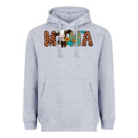 Heather Grey mama holstein cow Heavyweight Hoodie - Artiststas
