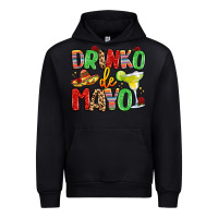 Black drinko de mayo Urban Hoodie - LillyAllenDesigns