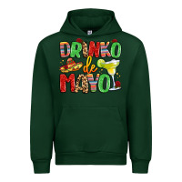 Forest Green drinko de mayo Urban Hoodie - LillyAllenDesigns