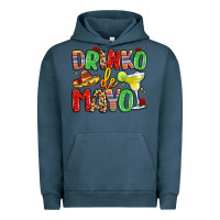 Pigment Midnight Navy drinko de mayo Urban Hoodie - LillyAllenDesigns