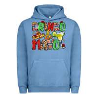Pigment Pebble Blue drinko de mayo Urban Hoodie - LillyAllenDesigns
