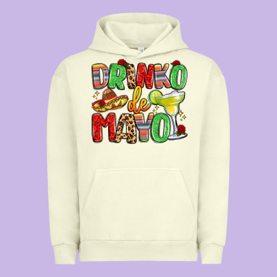 Drinko De Mayo Urban Hoodie Designed By Lillyallendesigns