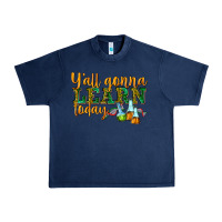 Navy yall gonna learn today Urban Heavy Tee - texasbilliewilder