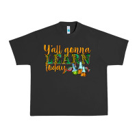 Pigment Black yall gonna learn today Urban Heavy Tee - texasbilliewilder