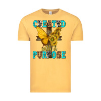 Vintage Mustard created with a purpose Vintage Tee - texasbilliewilder