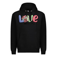 Black love real estate life Premium Hoodie - MaliasSmallBusiness