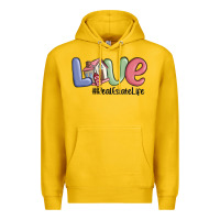 Lemon love real estate life Premium Hoodie - MaliasSmallBusiness