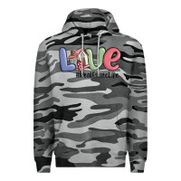 Slate Camo love real estate life Premium Hoodie - MaliasSmallBusiness