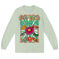 Matcha keep calm dream on Long Sleeve Tee - CowhideDigitalArt