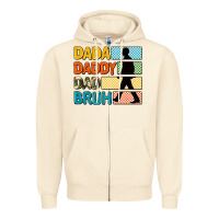 Sandshell dada daddy dad bruh Zipper Hoodie - AdoDesignShop