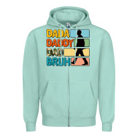 Seafoam dada daddy dad bruh Zipper Hoodie - AdoDesignShop