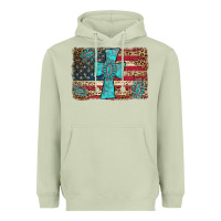 Matcha flag and turquoise cross Heavyweight Hoodie - AdoDesignShop